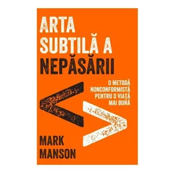 CashClub - Popular product Arta subtila a nepasarii - Mark Manson from libris.ro